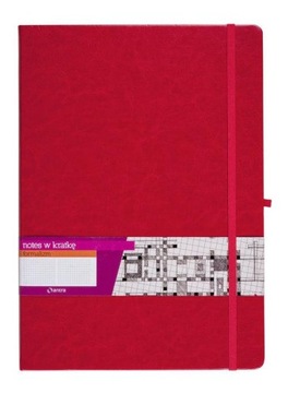 Блокнот А4 Grid Formalism Красный ANTRA