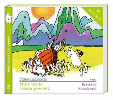 Małe trolle i duża powódź. Audiobook. CD MP3