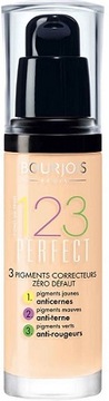 Bourjois 123 Perfect Foundation Unifying Foundation 51 52 53 Color Mix