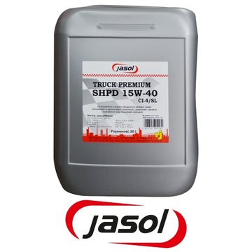 JASOL TRUCK SHPD МОТОРНОЕ МАСЛО 15W40 - - 20л.