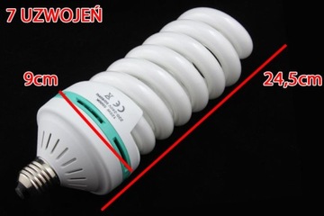 Лампа лампа свет 125W = 600 Вт 5500K +