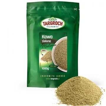 Кофе зеленый молотый, полезный напиток Арабика, Таргрох 1кг
