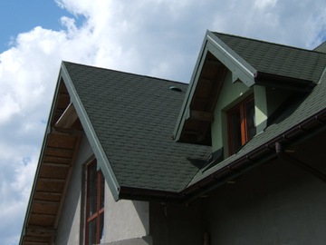 Gont zielony bitumiczny gonty karpiówka 3,85m2