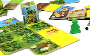 FoxGames Kingdomino НАСТОЛЬНАЯ ИГРА Тактическая и стратегическая ДЛЯ ВСЕЙ СЕМЬИ