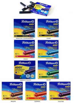 СТАНДАРТНЫЕ КАРТРИДЖИ PELIKAN PEN, ЧЕРНЫЕ