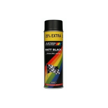 RALLYE LAKIER CZARNY MAT 500ml SPRAY