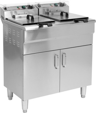 ДВОЙНАЯ ФРИТЮРНИЦА С FAP 11,5 Л С ШКАФОМ YATO