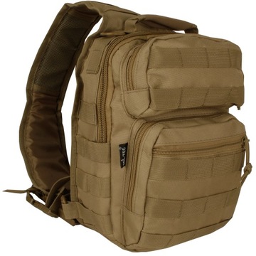 Рюкзак Mil-Tec One Strap Assault 10 л в форме койота