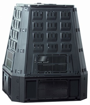Компостер 600/630л Evogreen, черный (S411)