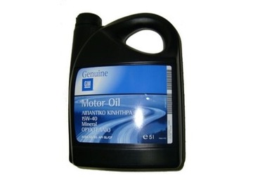 GM OPEL OIL 15W40 5л 1942050 OE VAG OIL GM Mineral 15W-40