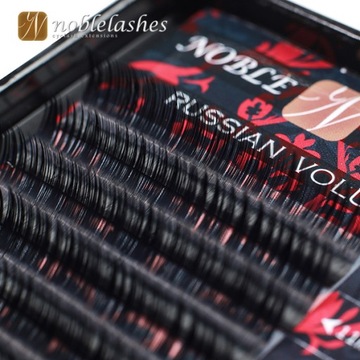 РУССКИЙ ОБЪЕМ 0,05 C 10 мм Noble Lashes