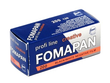 Fomapan 200/120 негативная пленка серебряная пленка