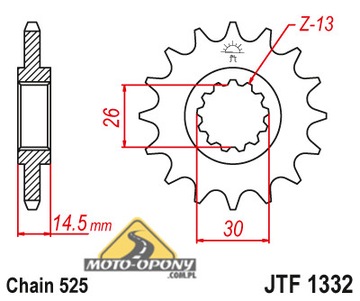 Комплект привода Honda CB 750 SEVEN FIFTY DiD MOC+