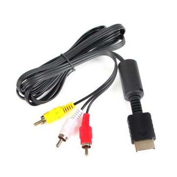 ADAPTER AV 3x CHINCH DO PS2 PS3