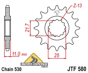 Yamaha FZX 750 86-97 Комплект привода DiD X-Ring