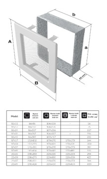 # ВЕНТИЛЯЦИОННАЯ РЕШЕТКА КАМИНА 11х11 черный
