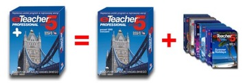 ANGIELSKI - ETEACHER 5 PROFESSIONAL PLUS (BOX, CD)