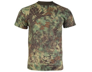 ФУТБОЛКА МУЖСКАЯ ПОД УНИФОРМУ, ХЛОПОК TEXAR CAMOUFLAGE GREEN SNAKE M