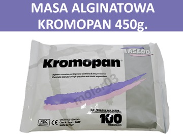 MASA WYCISKOWA alginatowa - KROMOPAN 450g - FV!