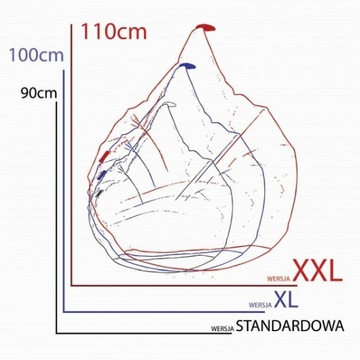 Пуф TIPI XXL, цвет графит