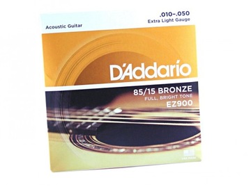 Акустическая гитара Daddario EZ900 10-50 струн + коробка