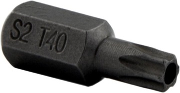 БИТА TORX T40 x 30 мм 10 мм С ОТВЕРСТИЕМ S2