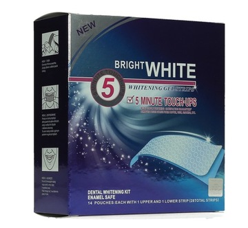 Bright White НОВЫЕ отбеливающие полоски 28 шт + БЕСПЛАТНО