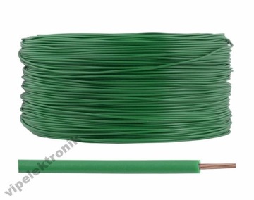 АВТОМОБИЛЬНЫЙ КАБЕЛЬ LGY 1x0,35 ЗЕЛЕНЫЙ 750В
