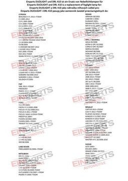 фото thumb №2, Drl led світла do руху денного peugeot 607 04-