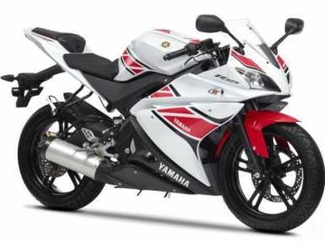 Наклейки Yamaha YZF R125 шпон 2012 г. WGP LIMITED