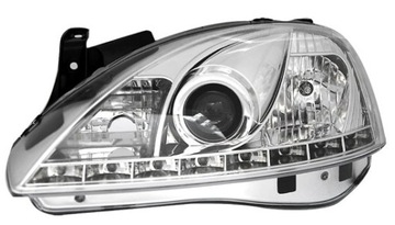 фото thumb №3, Лампи dayline opel corsa c 11/00-6/06 хром