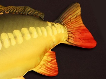 Противоаллергическая ПОДУШКА GIANT CARP, как живая, 90 см