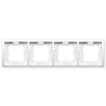 Simon Basic Quadruple FRAME белый Связаться с Simon