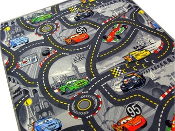 КОВЕР DISNEY CARS 150x230 Городские улицы Цвета