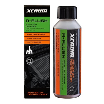 XENUM R-FLUSH промывка системы охлаждения, чистка радиатора и отопителя