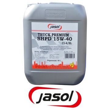 JASOL TRUCK SHPD МОТОРНОЕ МАСЛО 15W40 - - 10л.