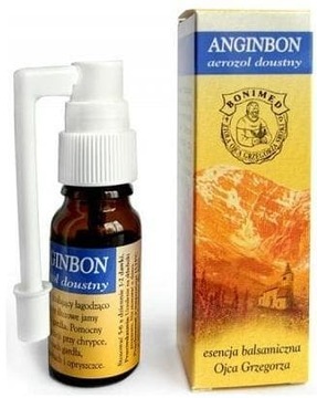 Bonimed ANGINBON Оральный аэрозоль Отец Гжегож ГАРДЛО 9 мл