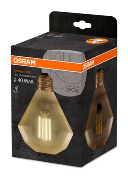 Светодиодная лампа 4.5W 40W OSRAM Vintage 1906 Diamond