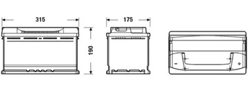 фото thumb №2, Акумулятор centra plus 80ah 700a cb802 новий model