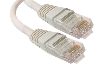 Патчкорд UTP 5e Lanberg RJ45, 10 уп. - 0,5 м серый