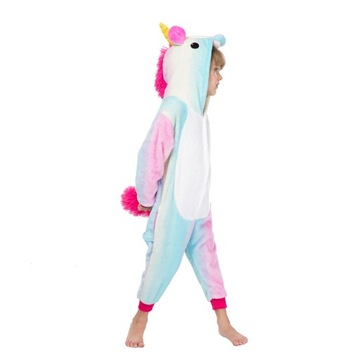 UNICORN Детская цельная пижама Kigurumi Onesie 122