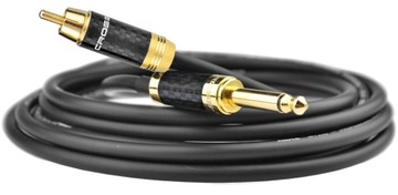 Кабельный кабель 2x 6,3 Jack mono - 2x RCA Klotz 12м