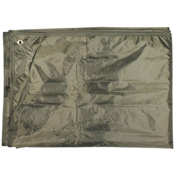 БРЕЗЕНТ ДЛЯ КЕМПИНГА MFH Olive 200x300см 350г 2x3