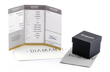 Золотое кольцо Diamanti с 3 бриллиантами 0,18CT
