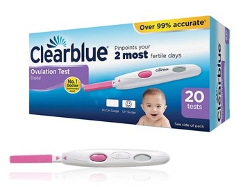 Цифровой тест на овуляцию CLEARBLUE 20 шт.