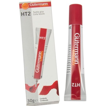 КЛЕЙ ДЛЯ ТКАНИ с АППЛИКАТОРОМ GUTERMANN HT2 30 гр.