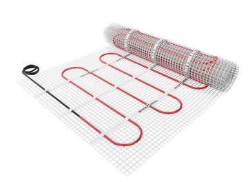 КОМПЛЕКТ - НАГРЕВАТЕЛЬНЫЙ КОВР площадь 2м2 ширина 50см 150Вт TF-H3