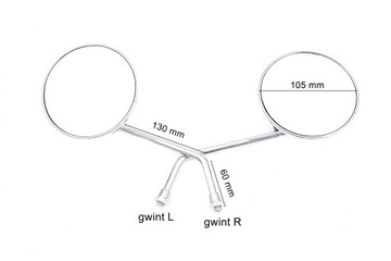 ЗЕРКАЛА ЗЕРКАЛО YAMAHA XVS 650 1100 V DRAG STAR