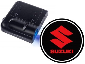 СВЕТОДИОДНЫЕ ПРИВЕТСТВЕННЫЕ СВЕТЫ SUZUKI WIRELESS 3D ЛОГОТИП