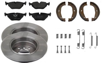 ДИСКИ DELPHI + КОЛОДКИ + КУЛАЧКИ BMW 3 E36 E46 + защита -RE